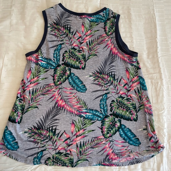 C&C California 100% Linen Tank Top- Size L - Picture 2 of 6